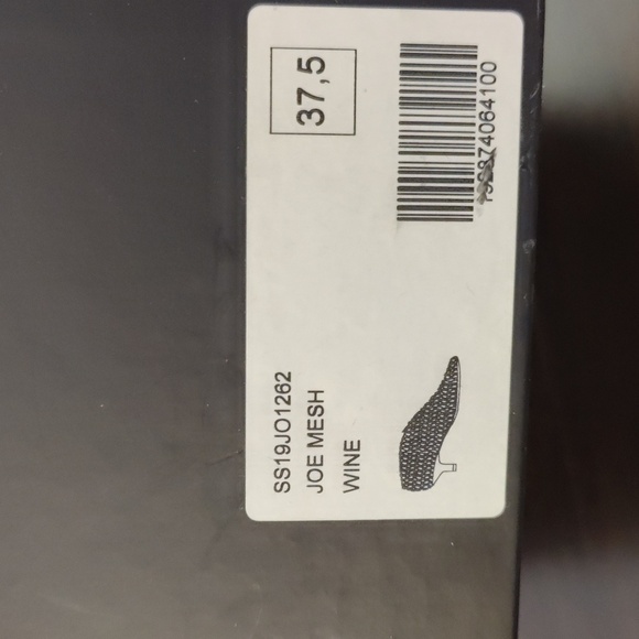 TIBI Joe Mesh Wine Booties Size 37.5 - Picture 8 of 8